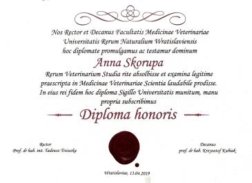 Diploma honoris